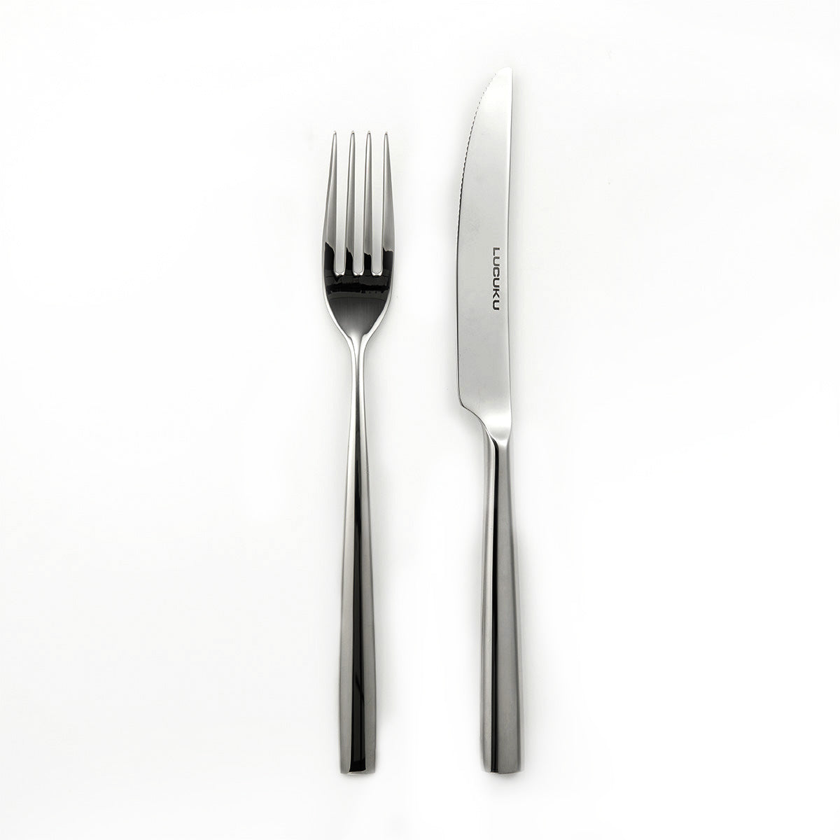 2-Piece Flatware Set With Steak Knief