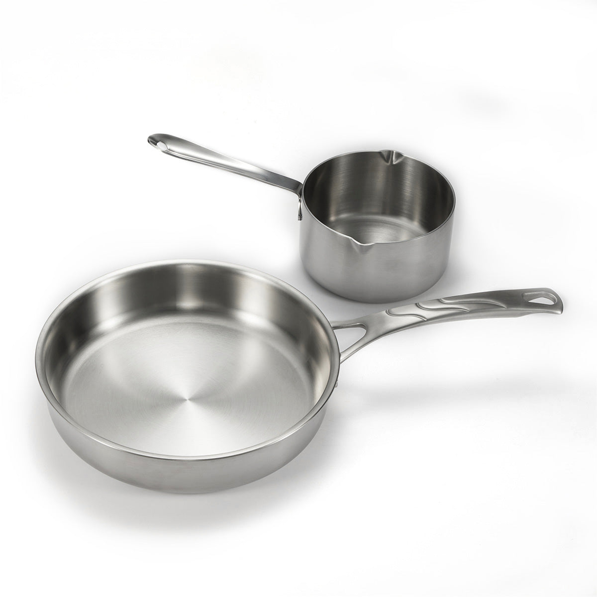 3-Piece Stainless Steel Cookware Set