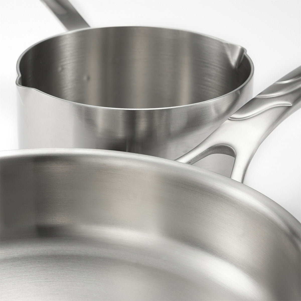 3-Piece Stainless Steel Cookware Set