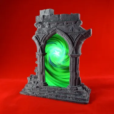 3D Print of Ruined Archway Portal-Calling Portals