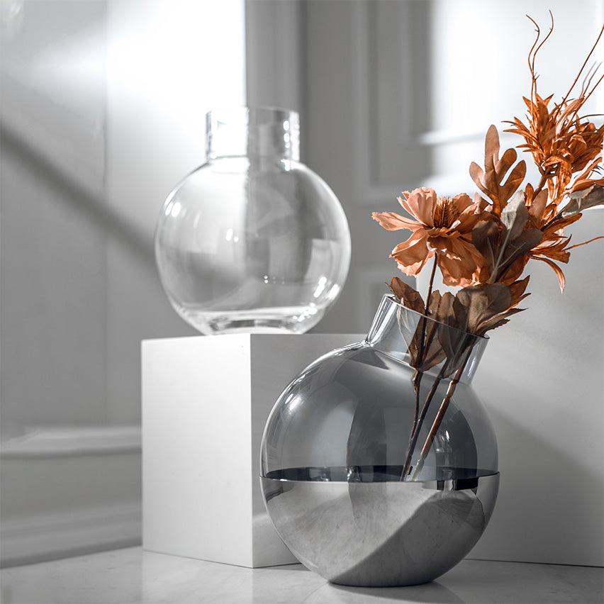 Crystal Reflections Sphere Vase