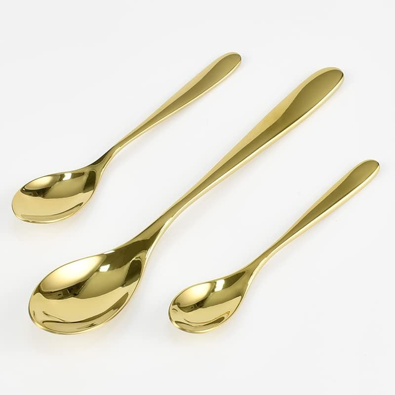 Gold Mirror Polished Cutlery Set