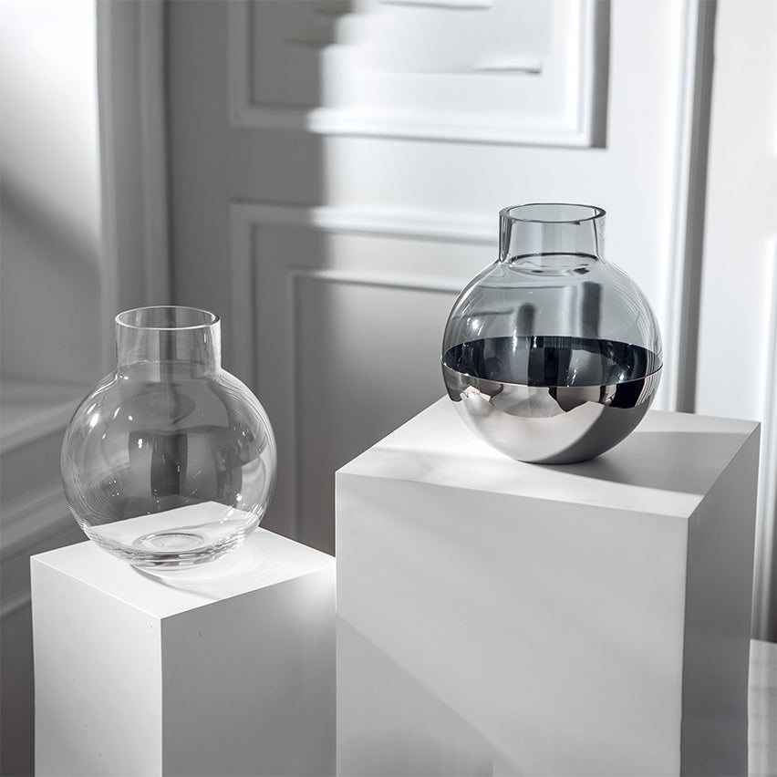 Crystal Reflections Sphere Vase