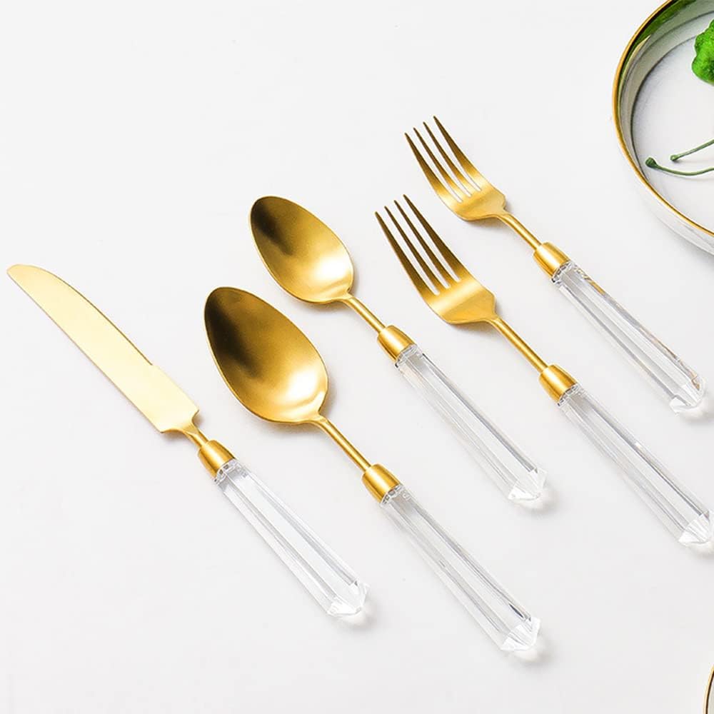 ShimmerStone Cutlery Set