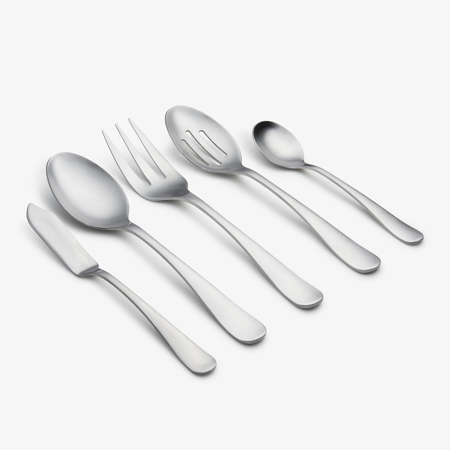 Curmet Rhiannon Satin 45-Piece Flatware Set