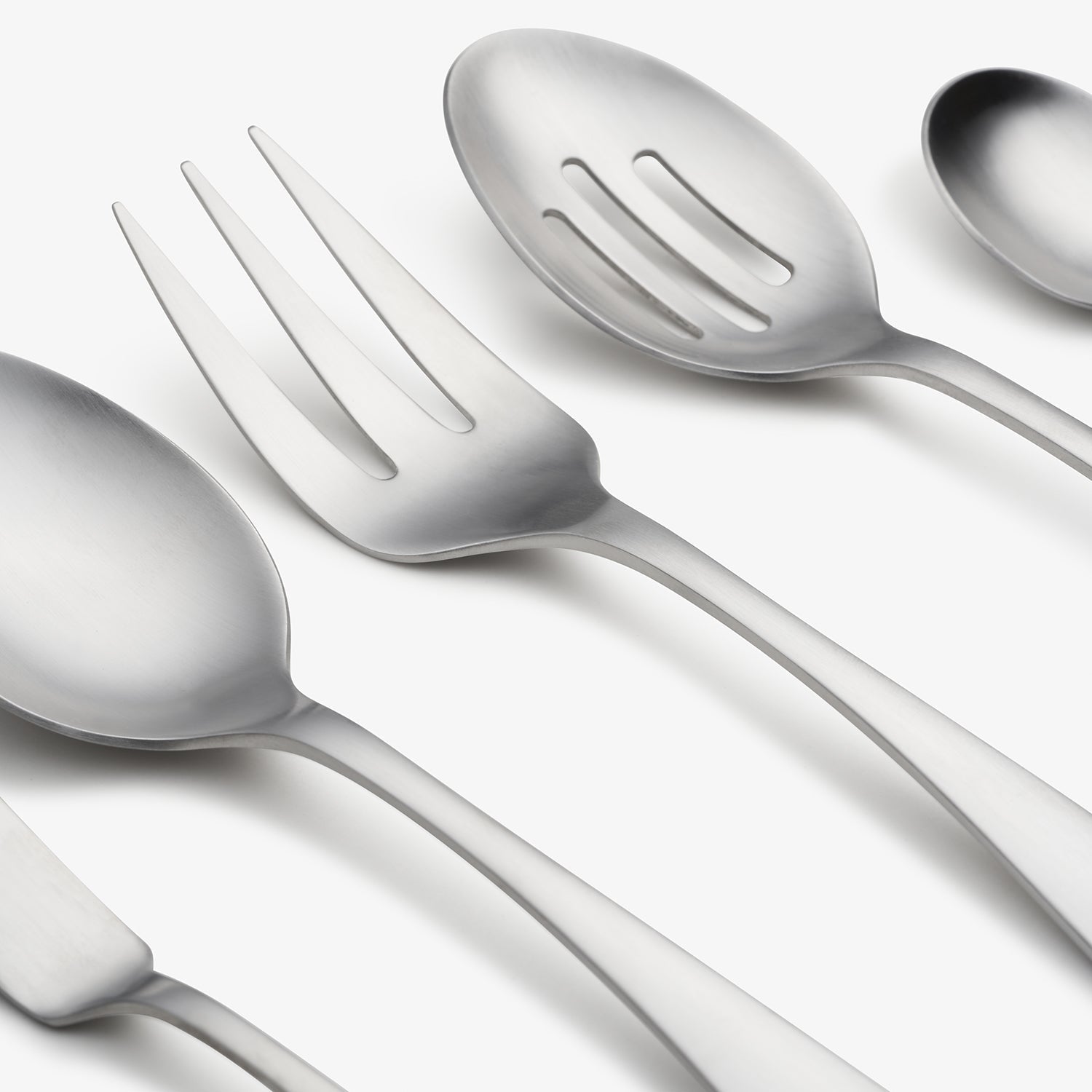 Curmet Rhiannon Satin 45-Piece Flatware Set