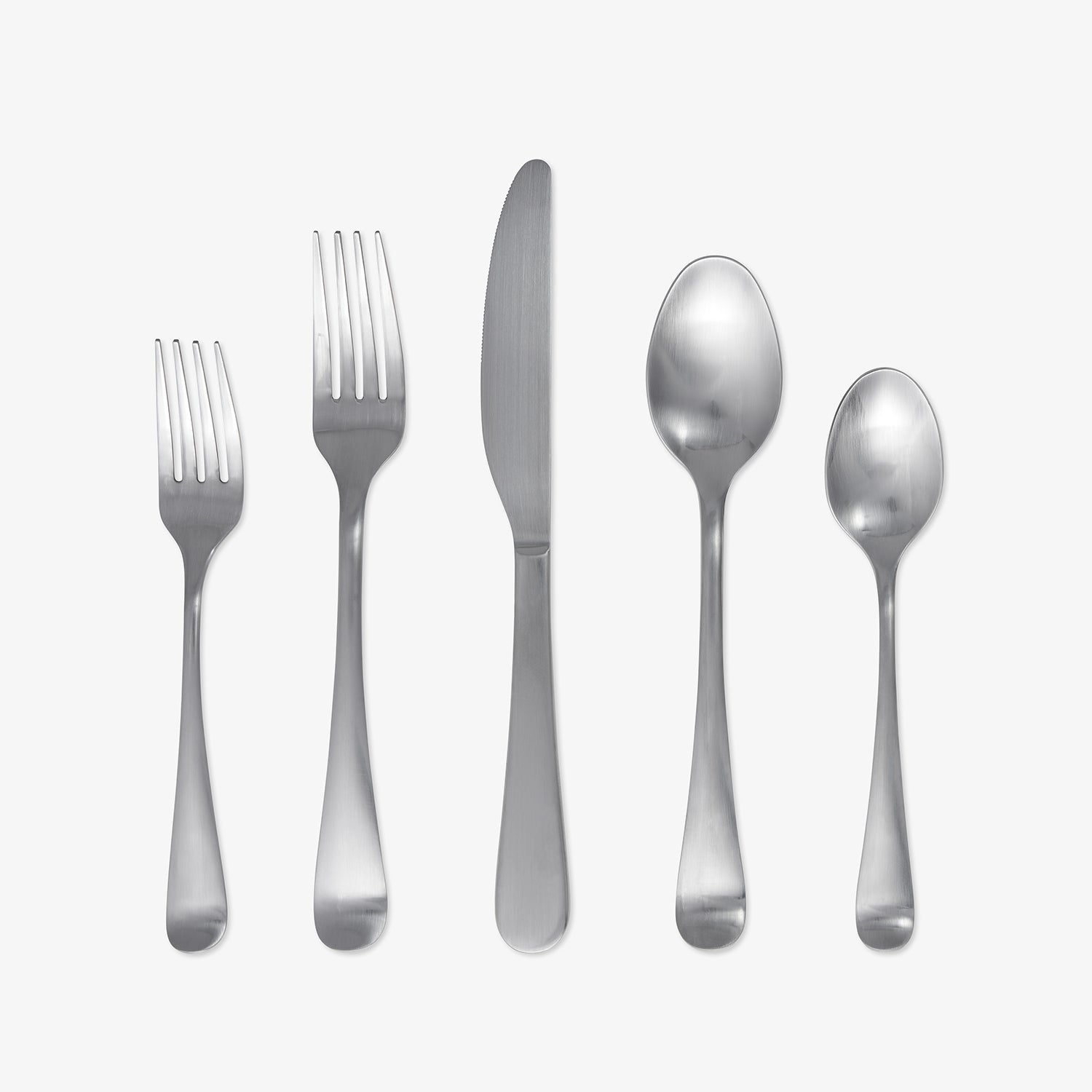 Curmet Rhiannon Satin 45-Piece Flatware Set