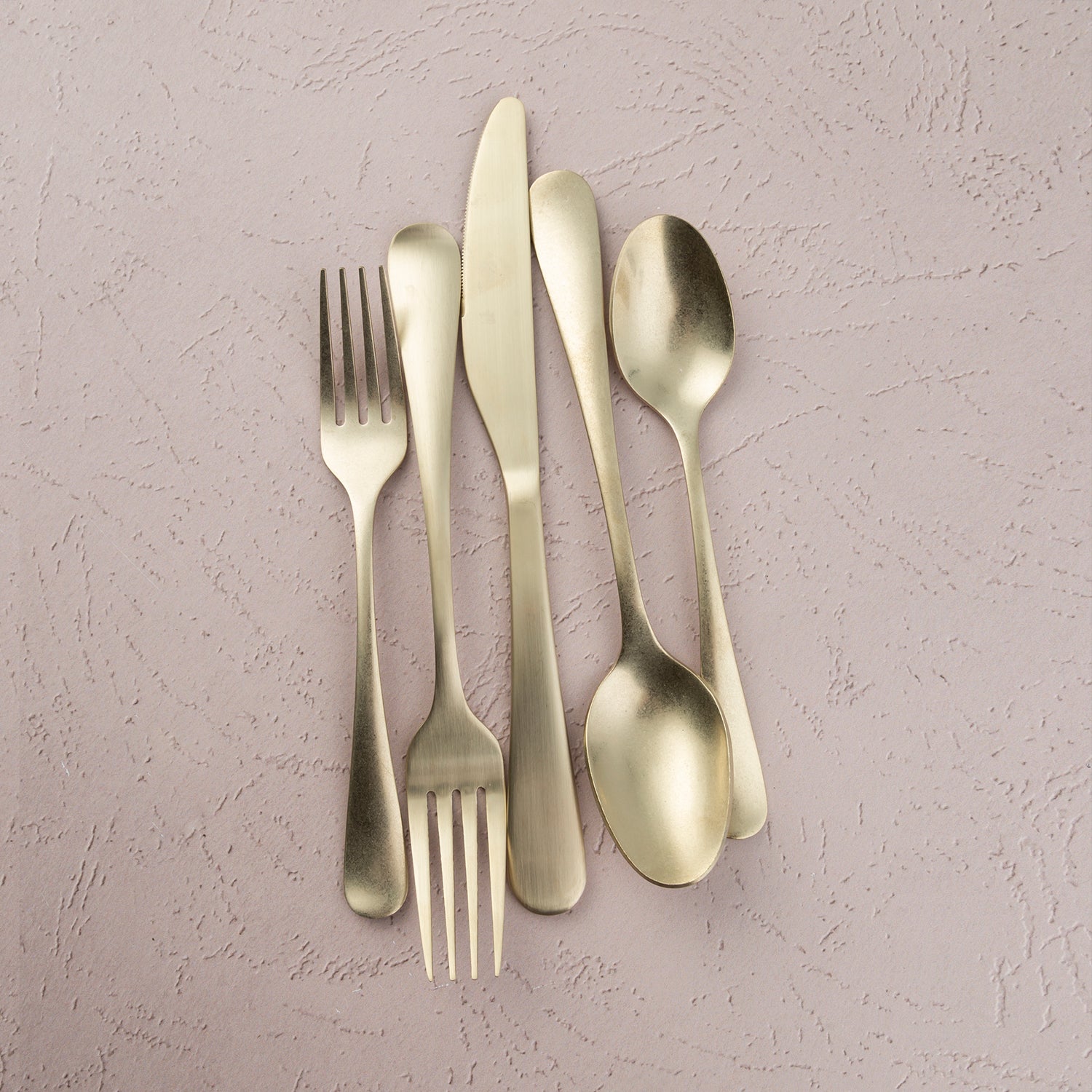 Cumet Rhiannon Champagne Rumble 20-Piece Flatware Set