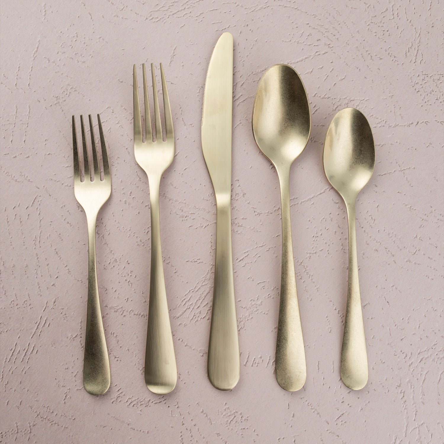 Cumet Rhiannon Champagne Rumble 20-Piece Flatware Set