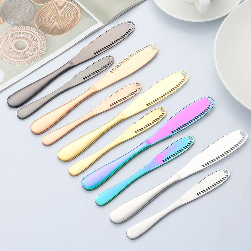 8PCS Stainless Steel Butter Spreader & Curler