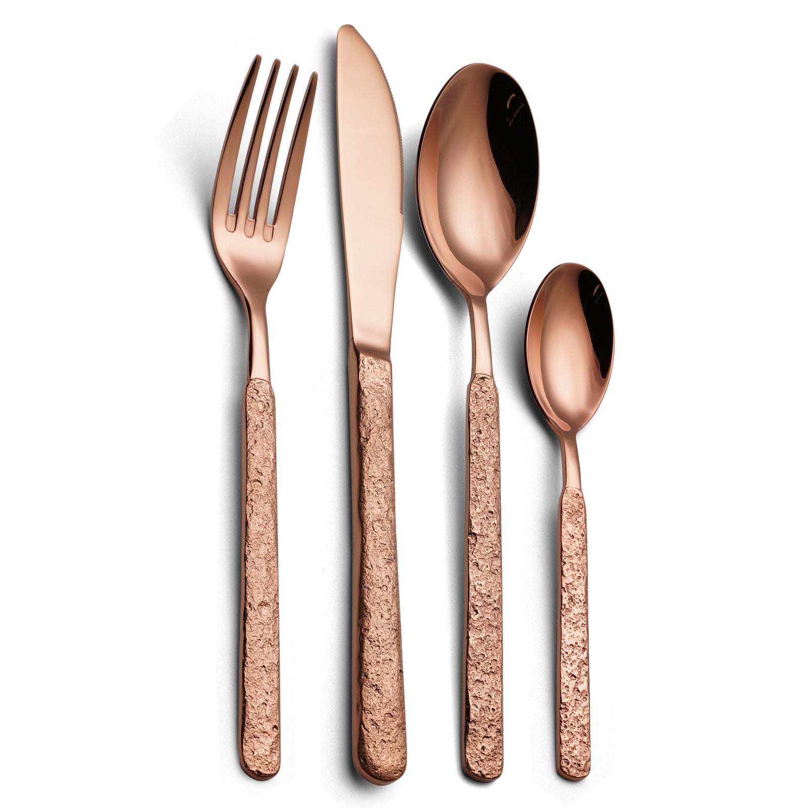 4Curmet Hammered Cutlery Set